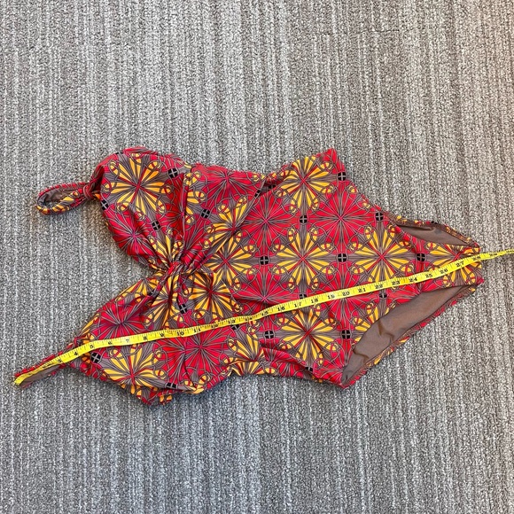 Goldenpoint Swimsuit Mod Floral One Piece S Small - Picture 4 of 7